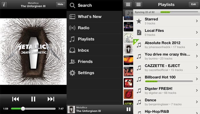 Nuevo Spotify para iPhone