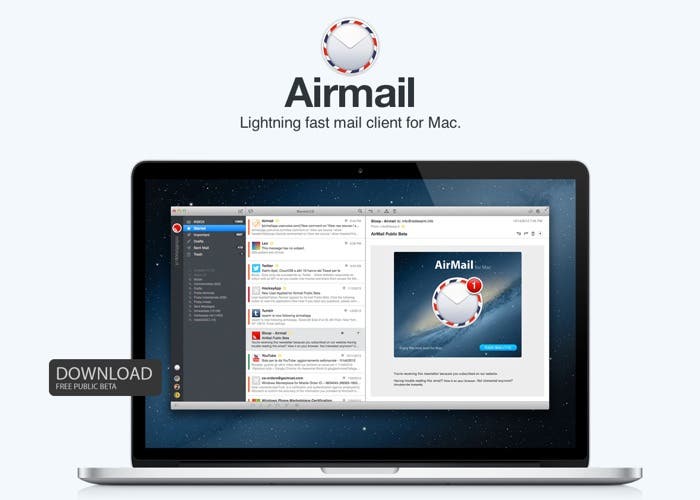 Airmail para OS X