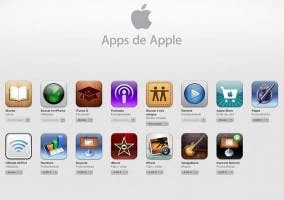 Aplicaciones de Apple en la App Store