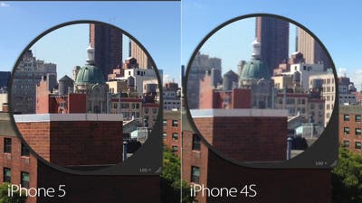 Comparación cámaras iPhone 4S y 5