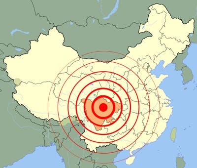 Terremoto en Sichuan, China