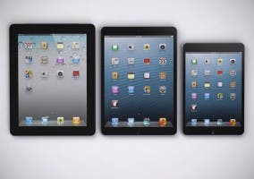 Comparación de supuesto iPad 5 con anteriores generaciones
