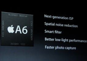 Información del chip A6 de Apple