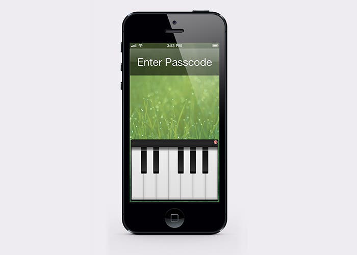 App de Cydia Piano Passcode