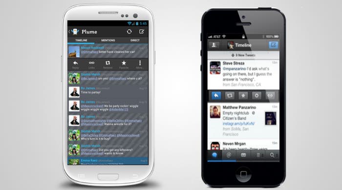 Clientes de Twitter en Android y iOS