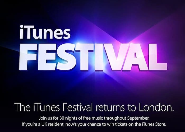 Se ha anunciado el iTunes Festival 2013 que tendrá lugar en Londres