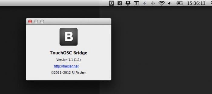 MIDI Bridge para iOS con TouchOSC