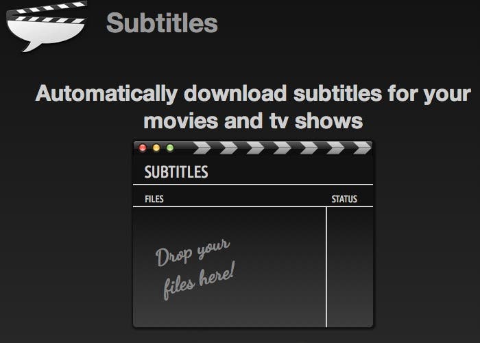 Subtitles para OS X