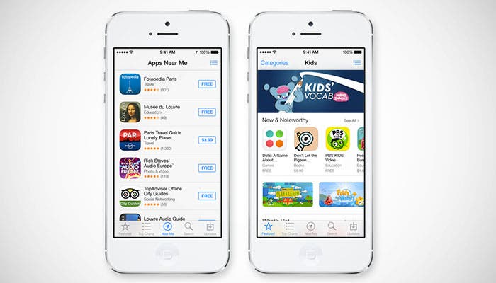 App Store en iOS 7