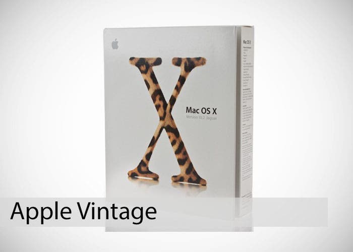 Apple Vintage: OS X 10.2 Jaguar
