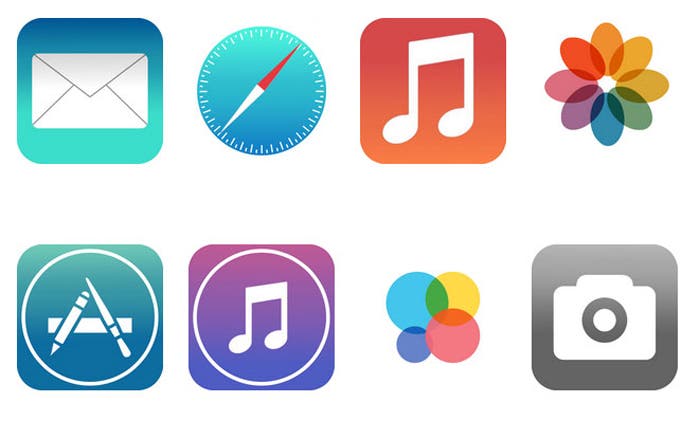Iconos iOS 7