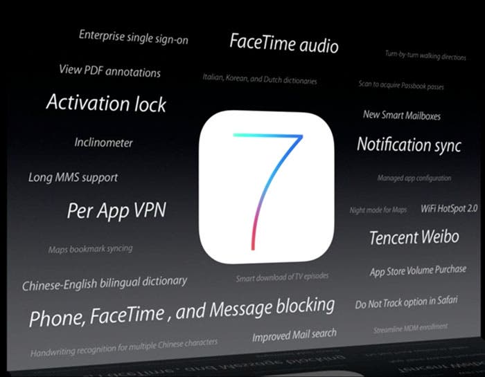 Más novedades de iOS 7