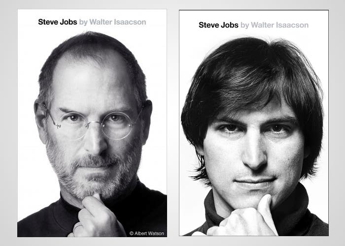 Cubiertas de la biografía de Steve Jobs