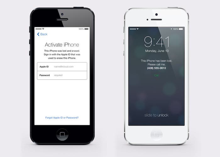Evitar robos de iPhone en iOS 7