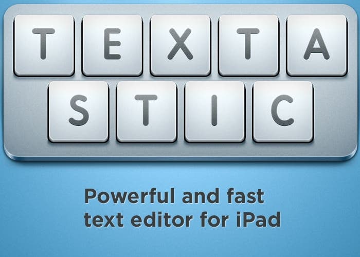 Analizamos el editor de texto para iPad Textastic