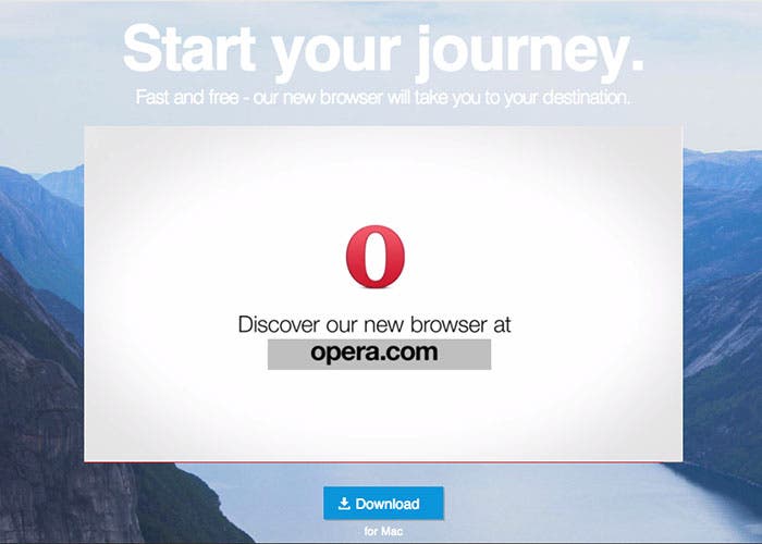 Nuevo Opera para OS X