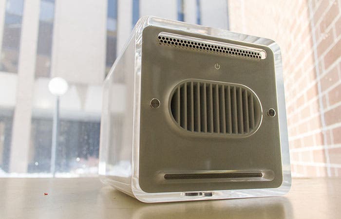 Vista superior Power Mac G4 Cube