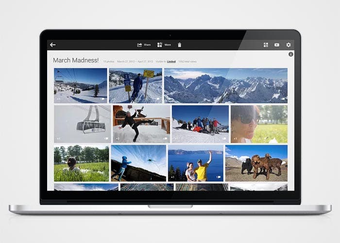 Aplicación de fotografía de Google en OS X
