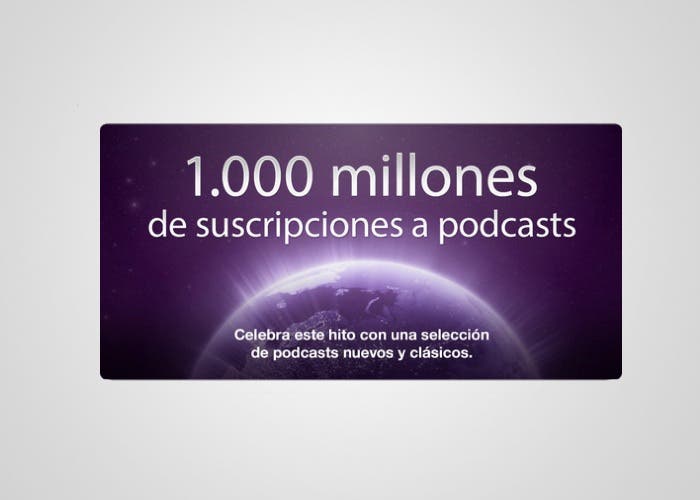 Podcast alcanza los 1000 millones de suscriptores