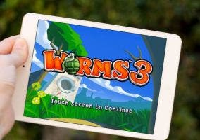 Worms 3 en el iPad mini