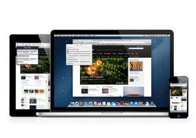 iPad iPhone y iMac usando Safari