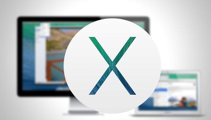 Actualiza a OS X Mavericks