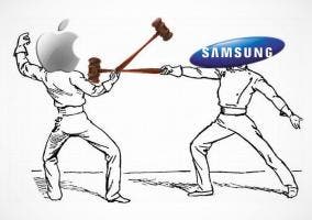 Lucha entre Apple y Samsung
