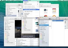 Reunir ventanas en OS X