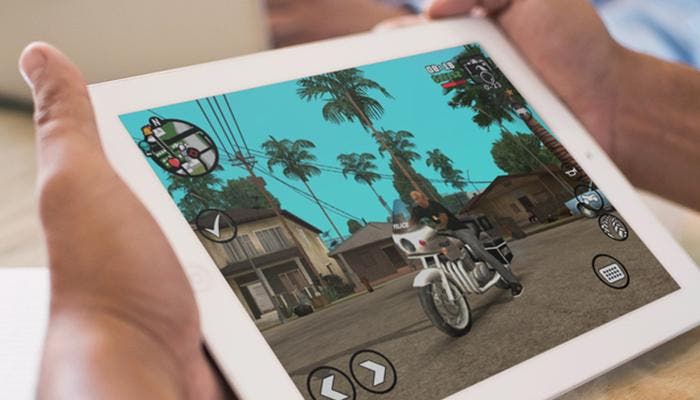 GTA San Andreas en un iPad