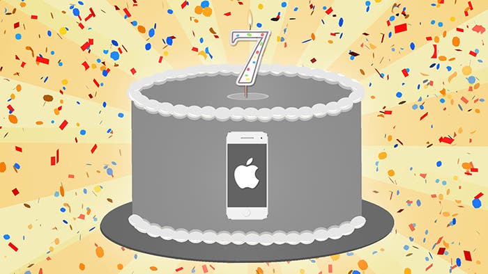 El iPhone cumple 7 años