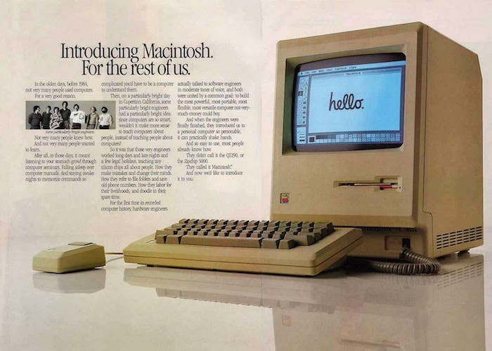 Lanzamiento Mac 1984