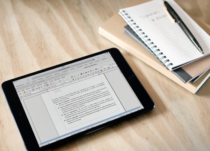 rollApp OpenOffice iPad