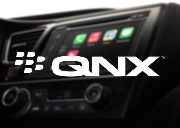 CarPlay funciona bajo QNX