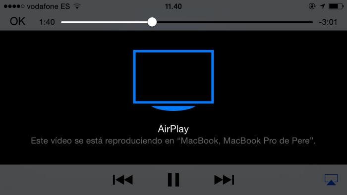 Airplay Server en iPhone