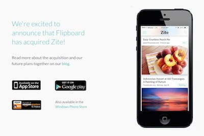 Web Flipboard adquiere Zite