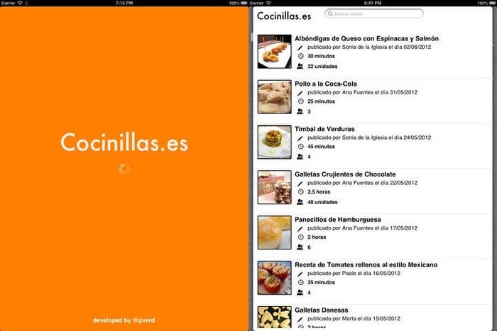 App de Cocinillas.es