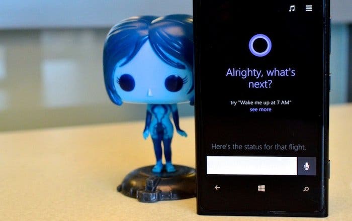 Cortana asistente voz Windows Phone