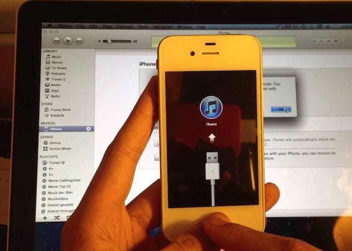 Restaurando un iPhone con iTunes