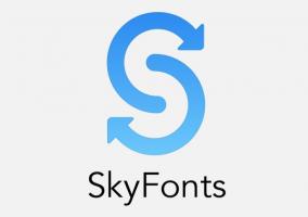 Icono de la aligación SkyFonts