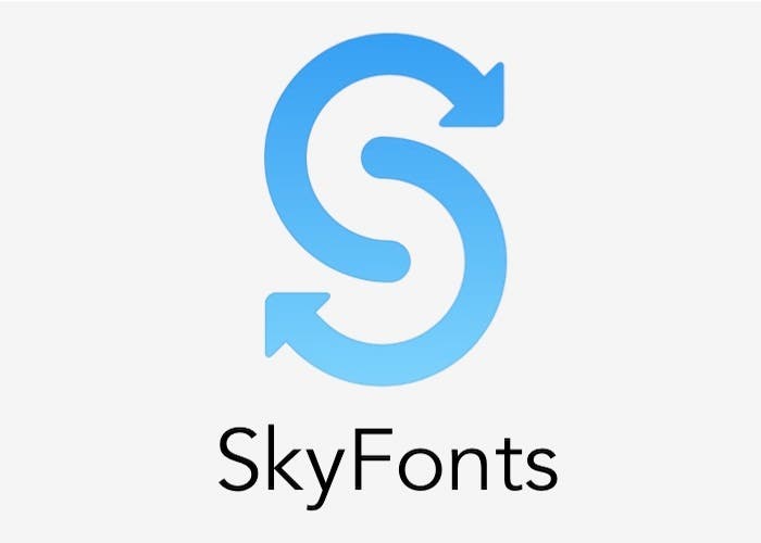 Icono de la aligación SkyFonts
