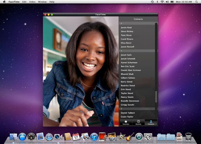 FaceTime en OS X Snow Leopard