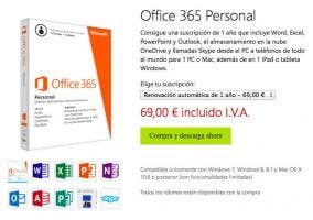 Nuevo precio para Office 365