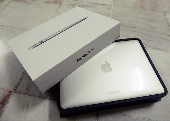 Empaquetado del MacBook Air