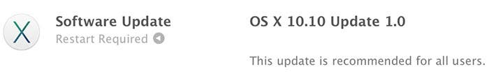 Primera actualización de OS X Yosemite Developer Preview