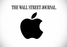 Logo de Apple y de The Wall Street Journal