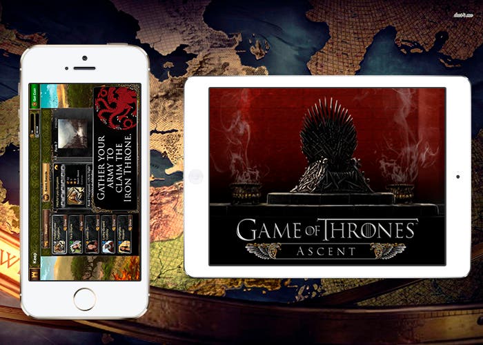 Game of Thrones Ascent en iPad Air y iPhone 5s