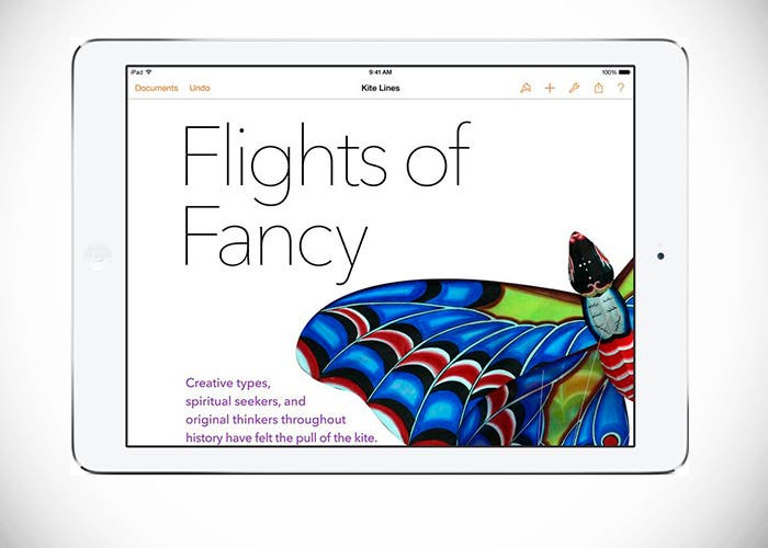 Pages en iPad