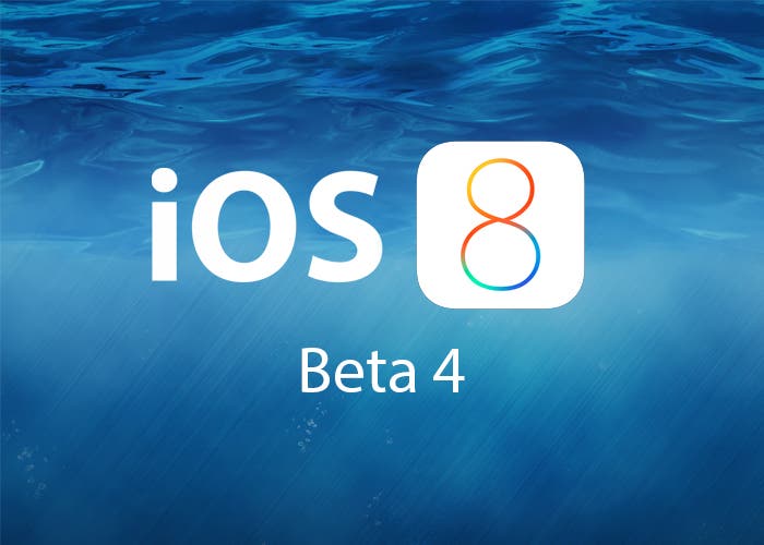 Cuarta versión beta de iOS 8