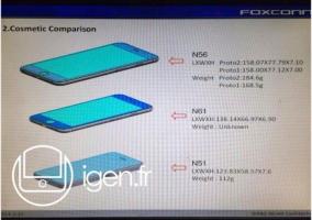Diseño del iPhone 6 desde Foxconn