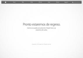 Apple Store online cerrada